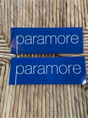Paramore All We Know Is Falling album promo stickers